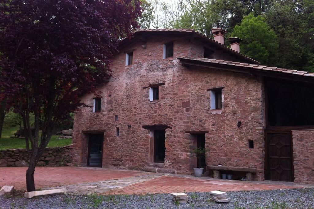 La Badenca. Masia Catalana Del S. XVII Riudaura Екстер'єр фото